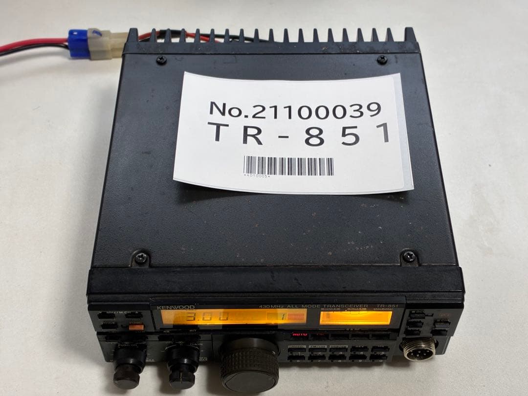 KENWOOD TR851 10Wモデル　電界コンデンサ交換品