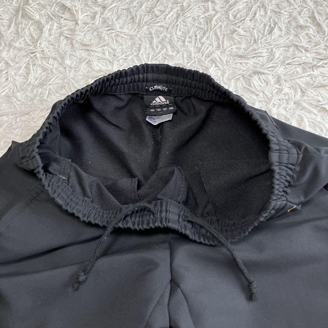 ◎極美品 アディダス 人気の黒×金 ジャージ上下セット L スポーツスタイル