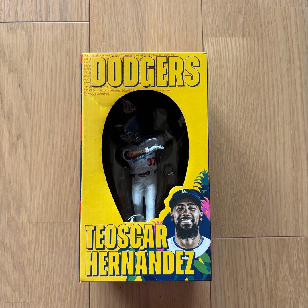 テオスカー・ヘルナンデス ボブルヘッド フィギュア