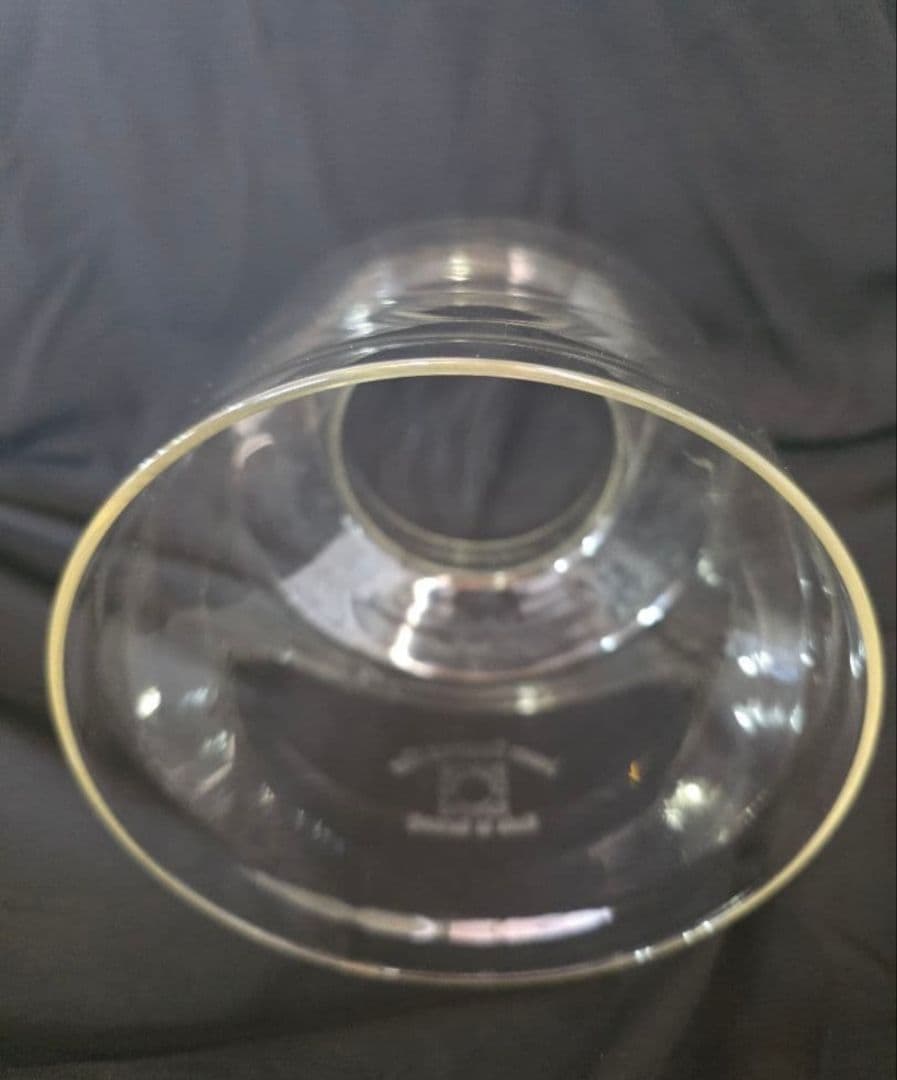 サファイアストーブ　耐熱ガラス　ビンテージストーブ　ガラスホヤ　ドイツ製