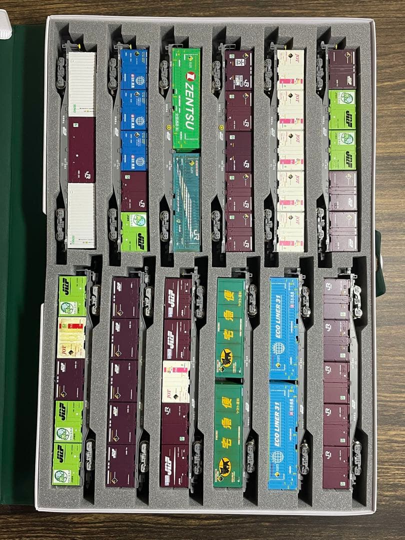 KATO 10-1432 コキ106+107 コンテナ積載10両セット +2車