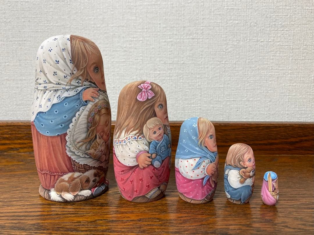 雑貨☆マトリョーシカ5P『Caring Children』エレナ最新作