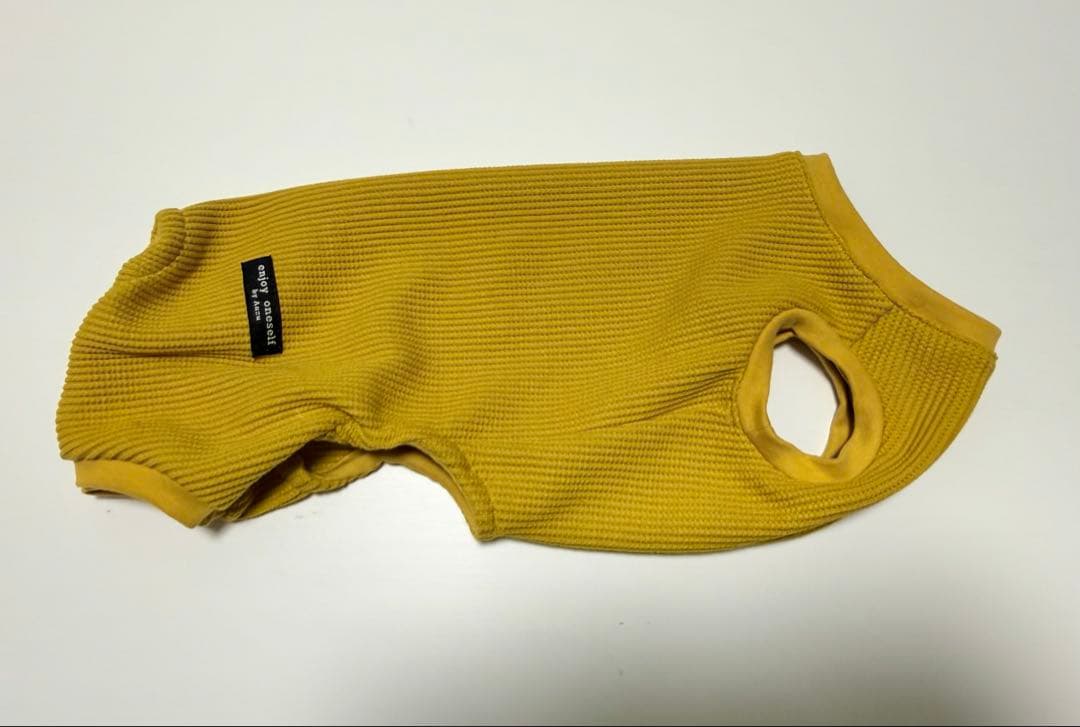 ダックスフンド　商品受付ページ　ロンパース　犬服　わんこ服　マスタード　ダックス