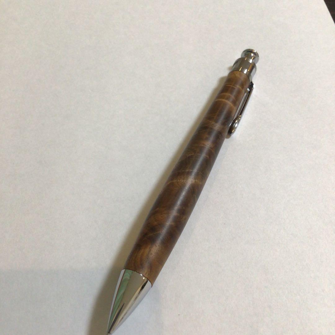 【工房楔】クルミ こぶ杢　シャープペンシル