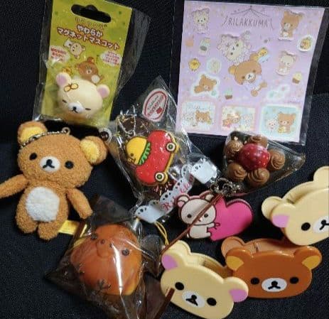 SAN-X リラックマ キイロイトリ エクレア スクイーズ コリラックマ ケーキ