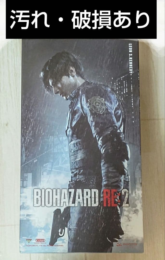 【汚れ・破損あり】 バイオハザード RE:2 レオン・S・ケネディ フィギュア