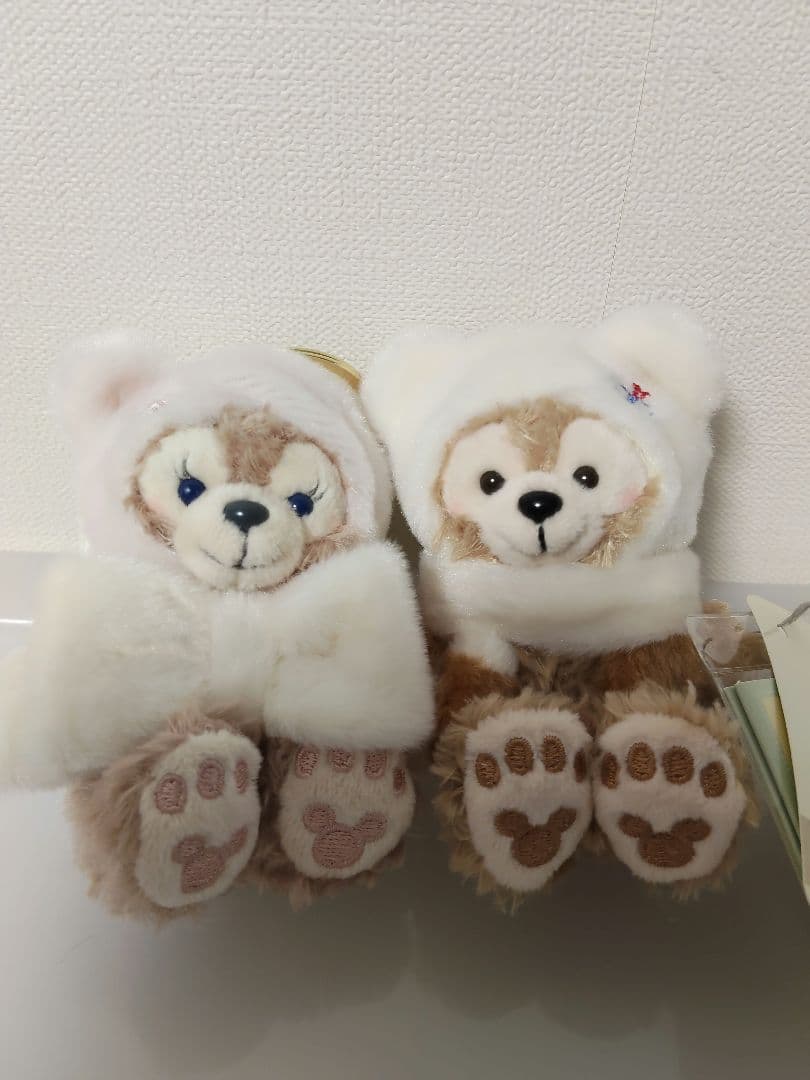 ダッフィー シェリーメイ ぬいぐるみチャーム 2個香港ディズニーランド
