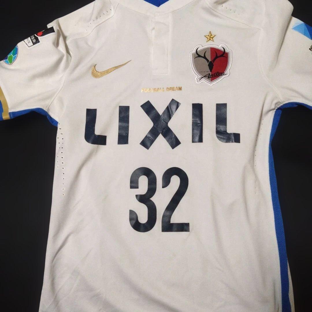 鹿島アントラーズ　オーセンティックユニフォーム　支給品　杉本太郎