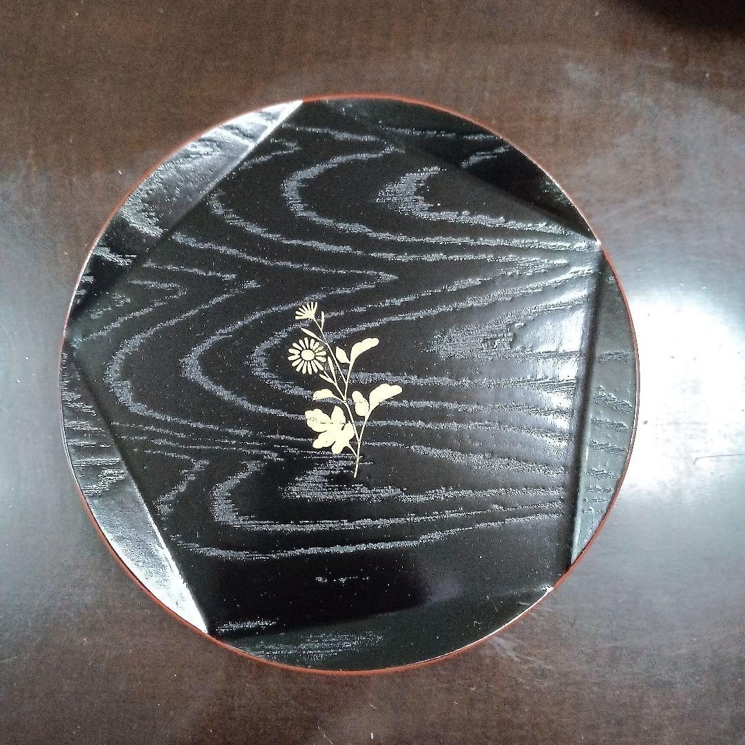 輪島塗漆器 八角形 5枚セット1970代購入値段交渉OK