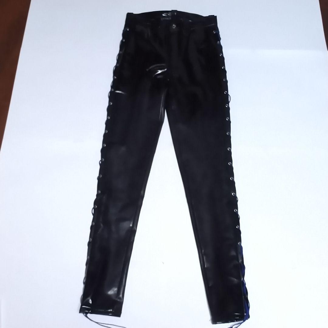 JAP工房 聖飢魔II ルーク参謀 エナメルレースアップパンツ サイズ28インチ
