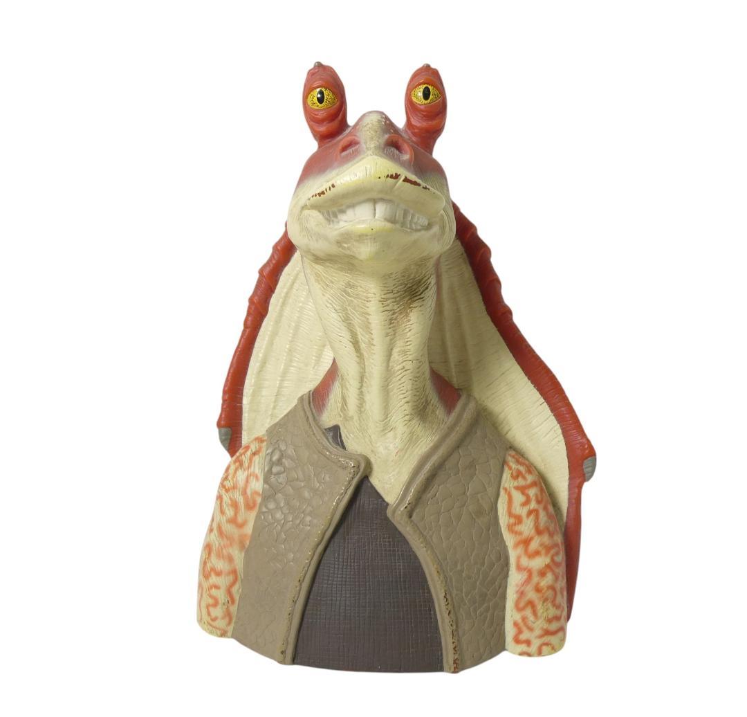 スター・ウォーズ ジャー・ジャー・ビンクス 貯金箱 フィギュア セット