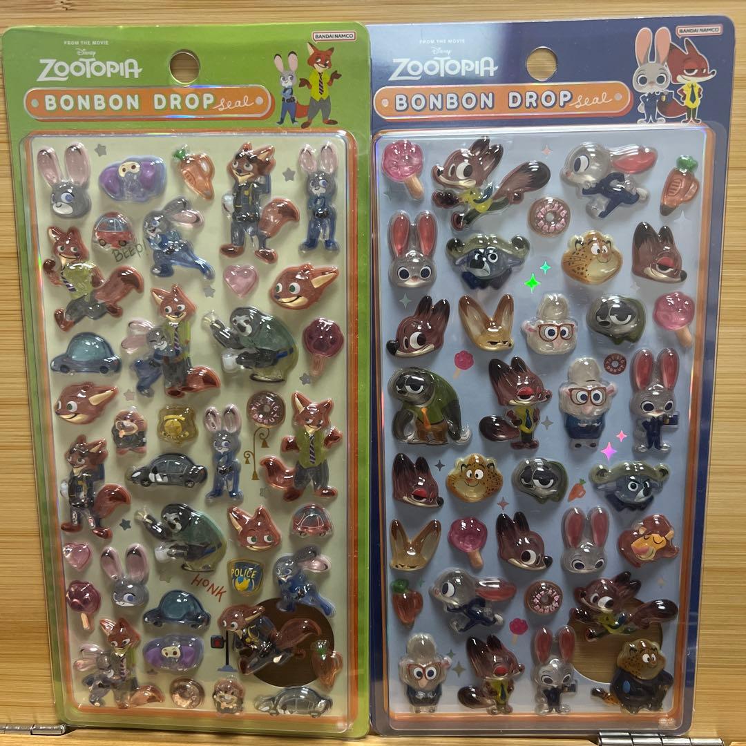 【正規品】ボンボンドロップシール ズートピア