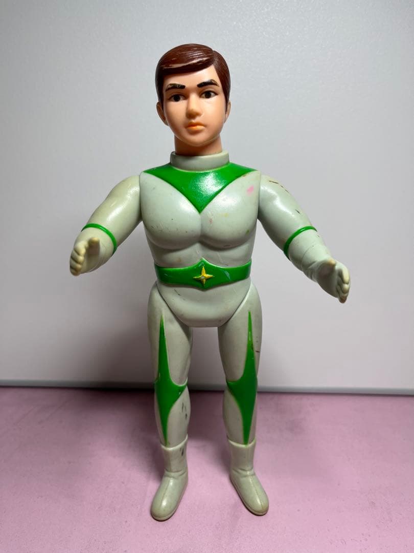 ★当時物 ★ミラーマン 面取れ ★ソフビ 人形 ★ブルマァク