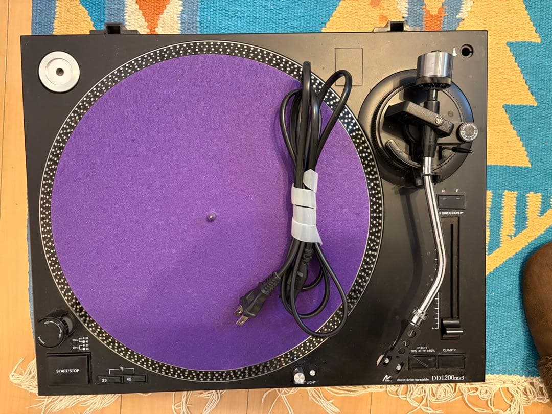 DJ ターンテーブル　neu DD1200mk3 レコードプレイヤー