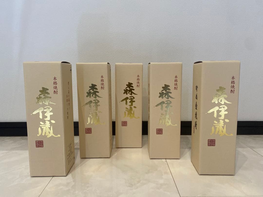 森伊蔵　720ml金ラベル　5本セット