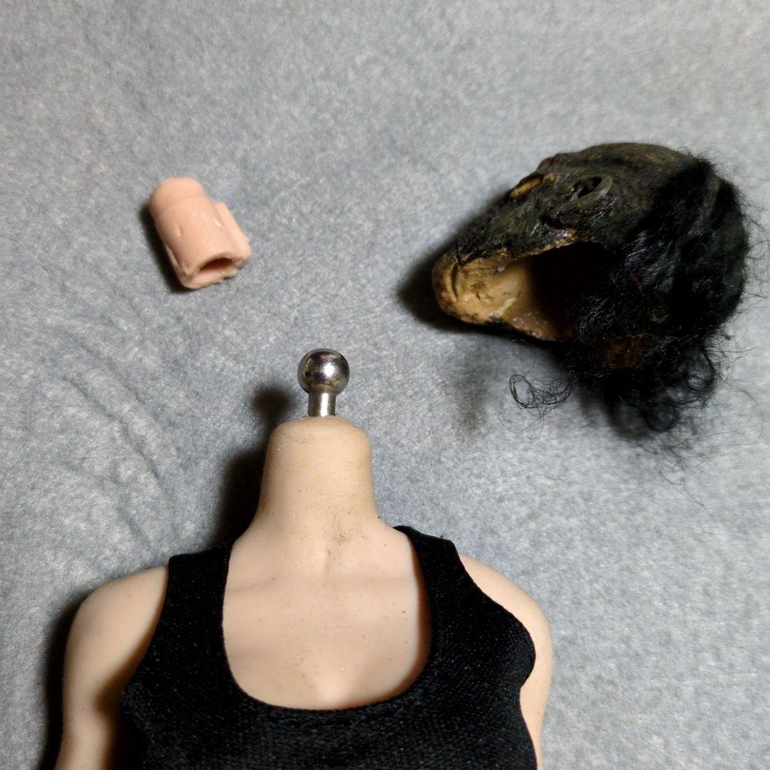 1/6　カスタム　ヘッド　植毛　ゾンビ　フィギュア　12インチ　ジェイソン