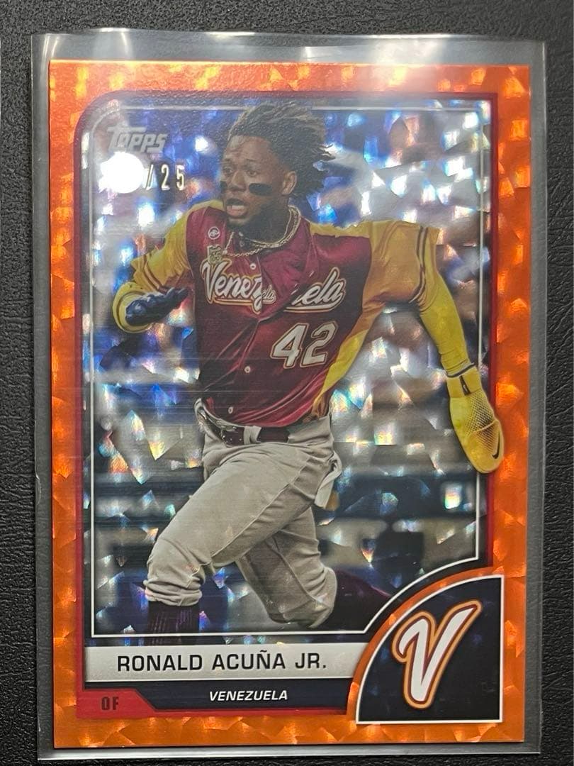 topps wbc2023 ACUNAアクーニャ.jr 25シリアル MLB