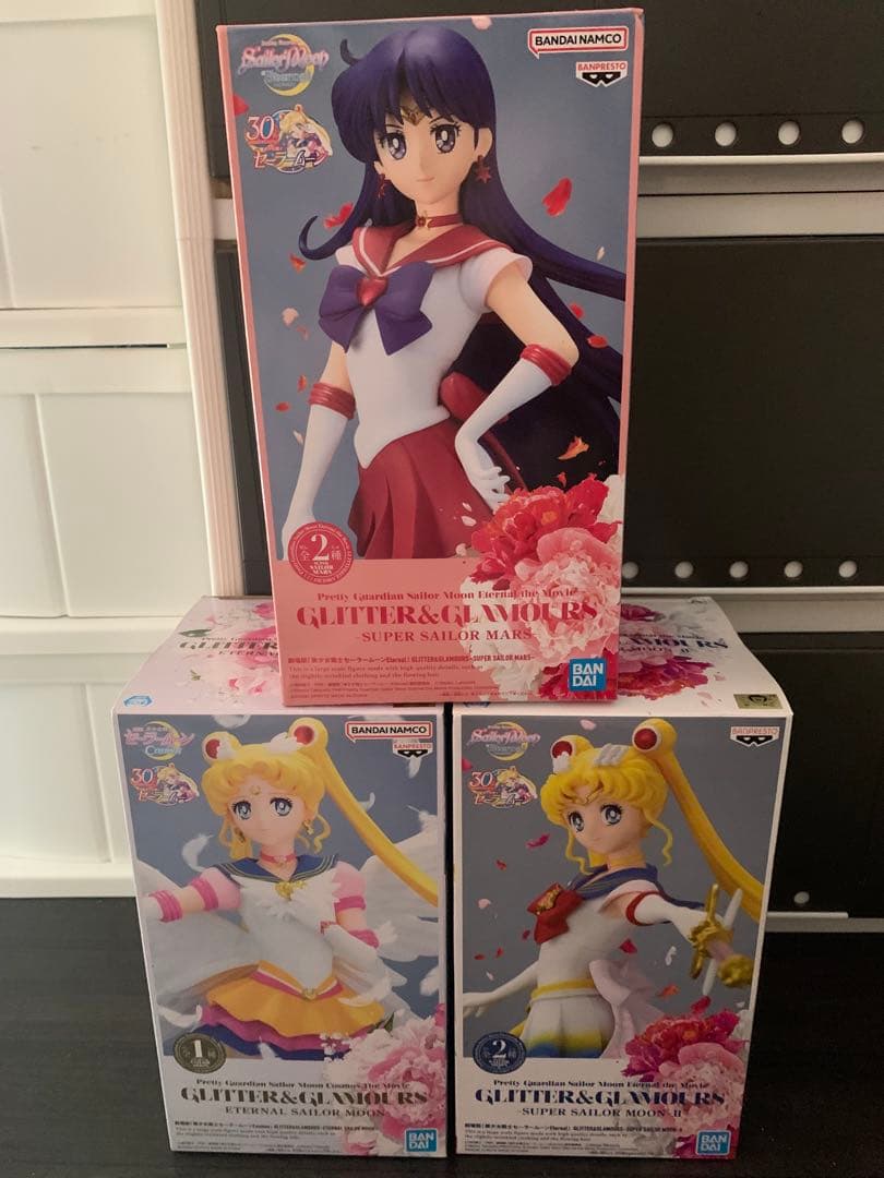 セーラームーン GLITTER & GLAMOURS フィギュアセット