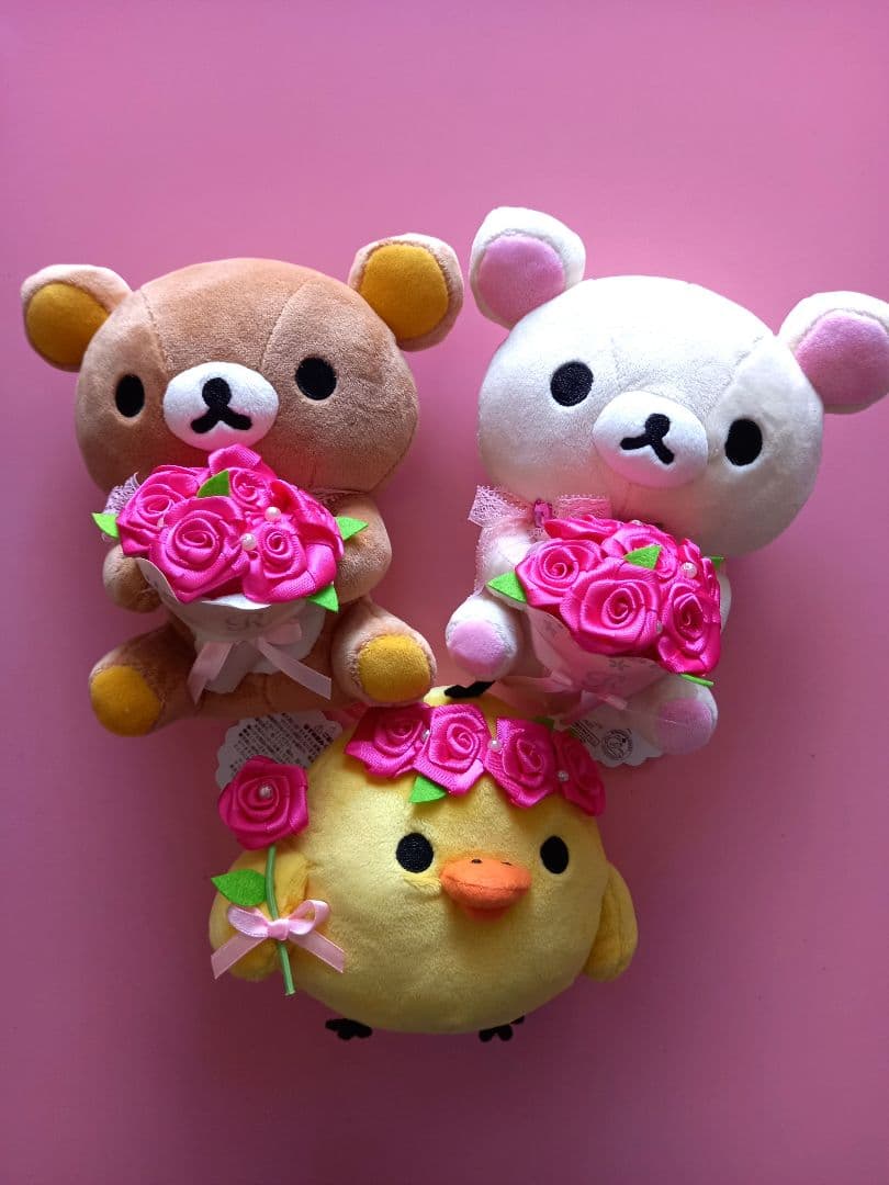 リラックマストア限定 ローズテーマデザインぬいぐるみ