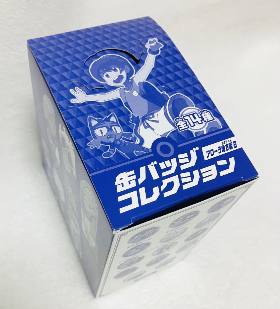 アローラ地方編B 缶バッジコレクション BOX ポケセン