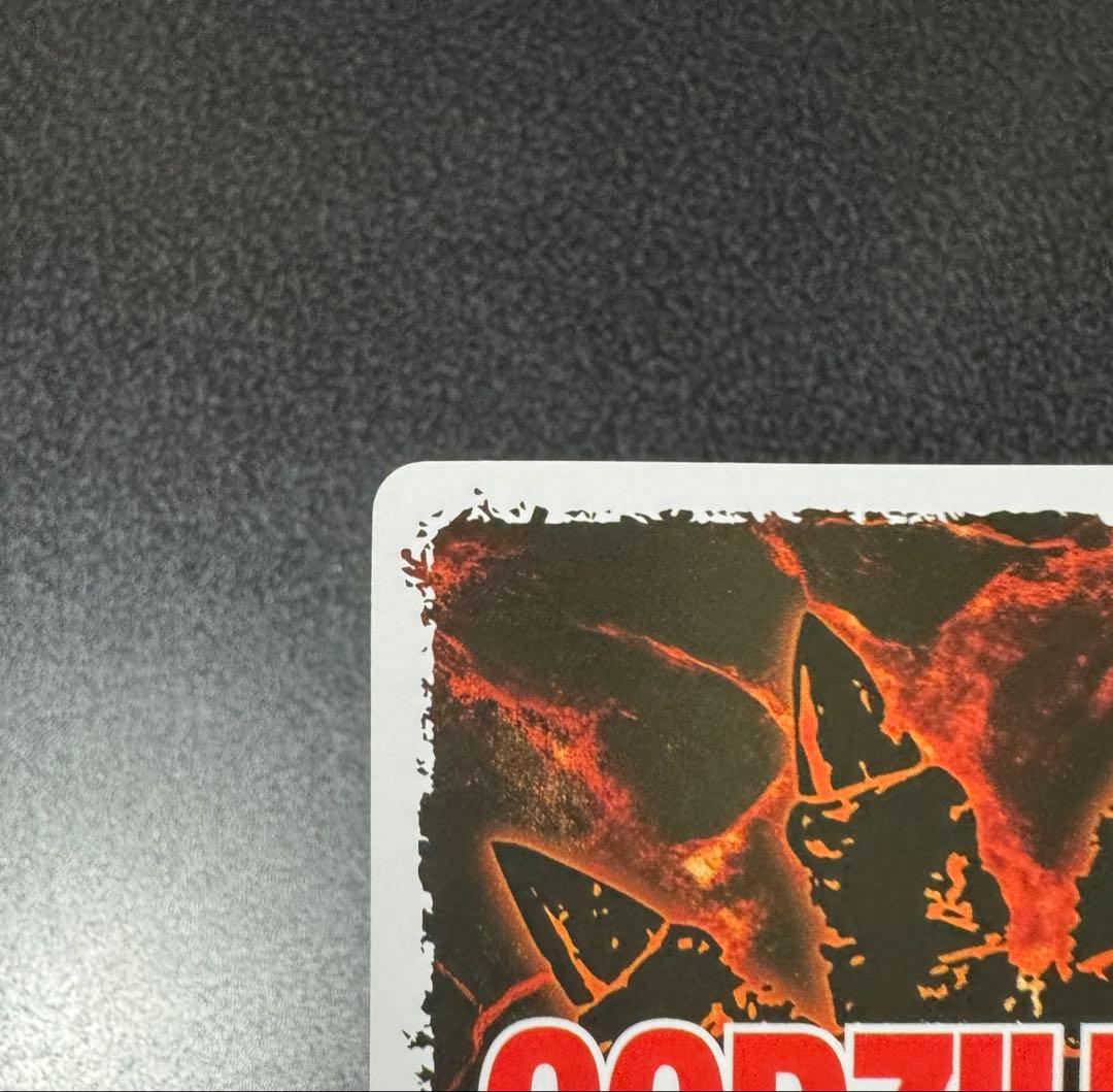 ゴジラカード ちびゴジラ サイン ちびゴジララバーストラップ