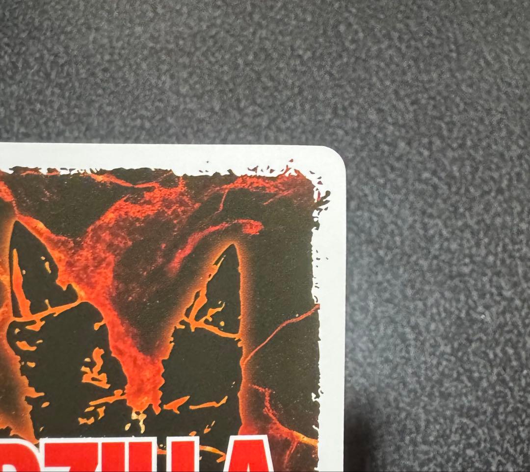 ゴジラカード ちびゴジラ サイン ちびゴジララバーストラップ