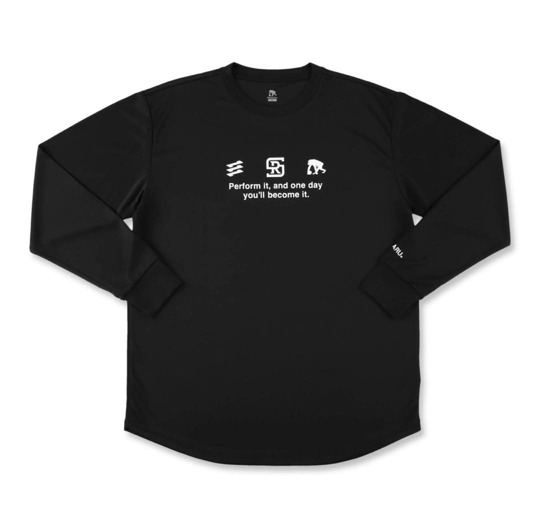 エゴザル RIKU ロングスリーブTシャツ RSスリーロゴ L 瀬川琉久