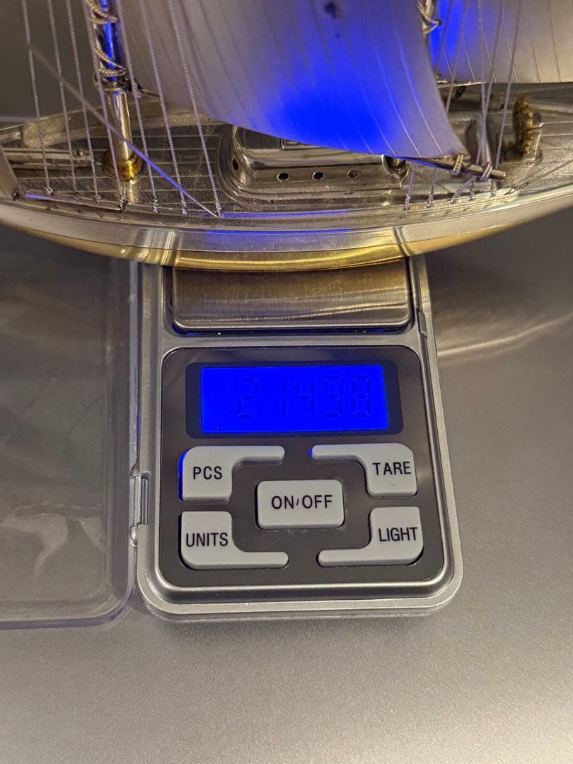 武比古 銀製 純銀 ヨット SILVER 970 214~215g