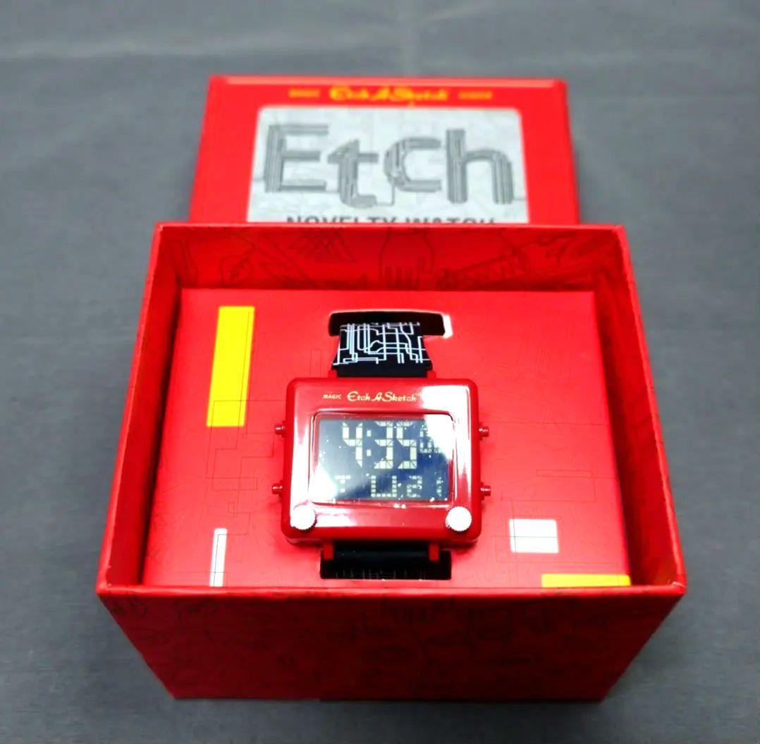 【箱付き・未使用品】Etch A Sketch デジタルウォッチ