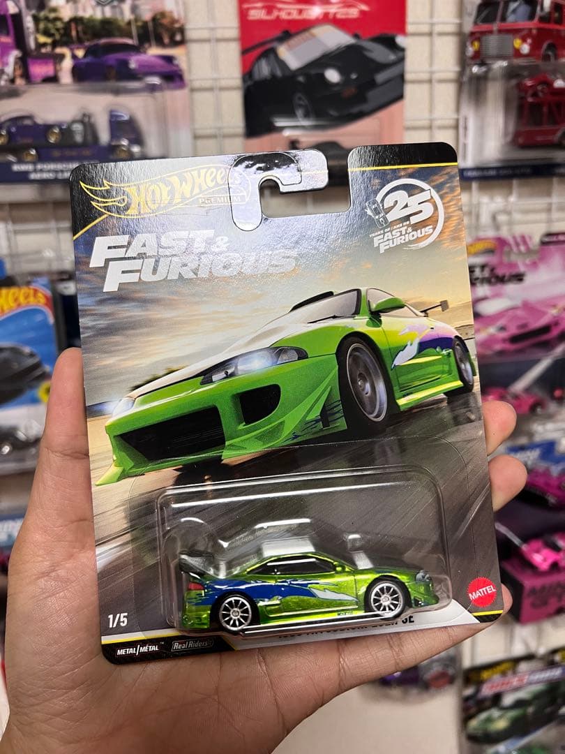 ホットウィール ワイルドスピード　1995 三菱 エクリプス チェイス①