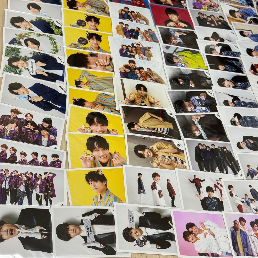 【200枚】 佐野晶哉中心 Aぇ! group 公式写真まとめ売り