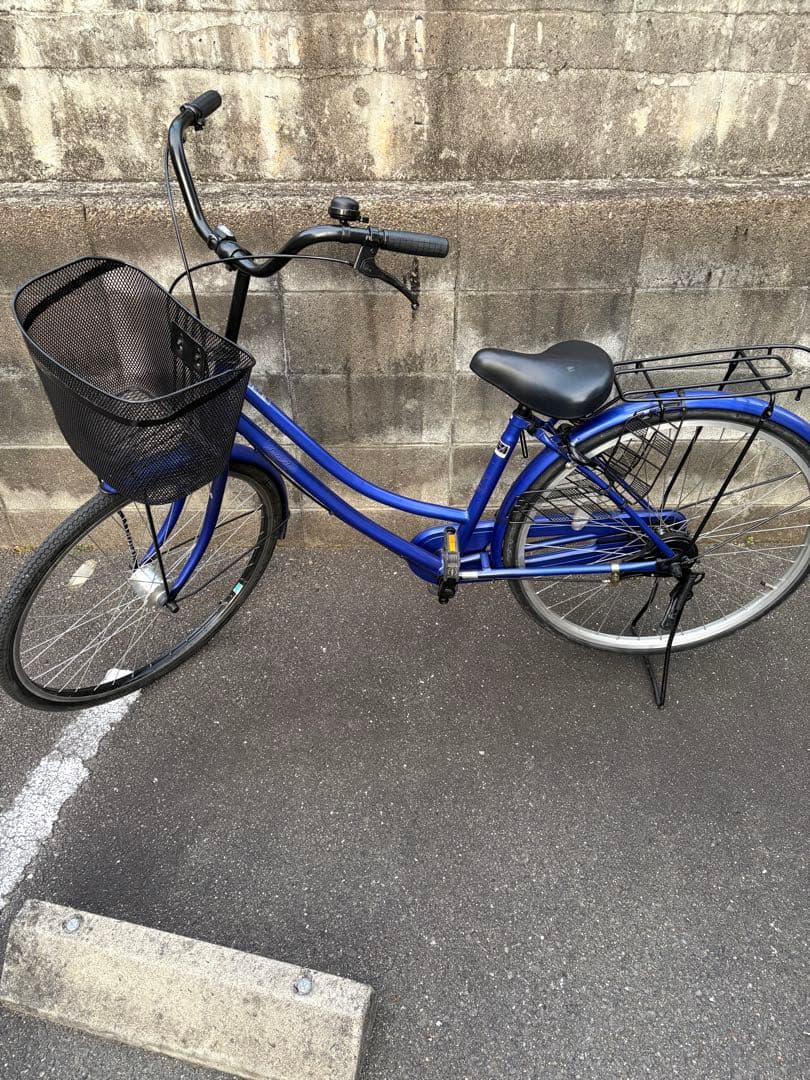 綺麗な青色ママチャリ(26㌅)お引き取り限定！大阪府茨木市、高槻市