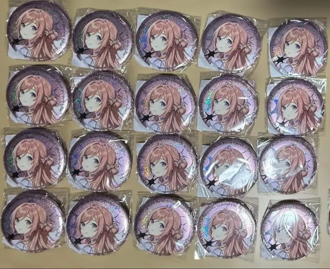 学園アイドルマスター 学マス 姫崎莉波 1st グリッター缶バッジ 20個