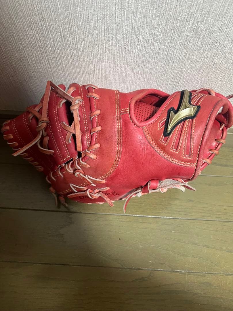 Mizuno Global Elite 赤 ファーストミット