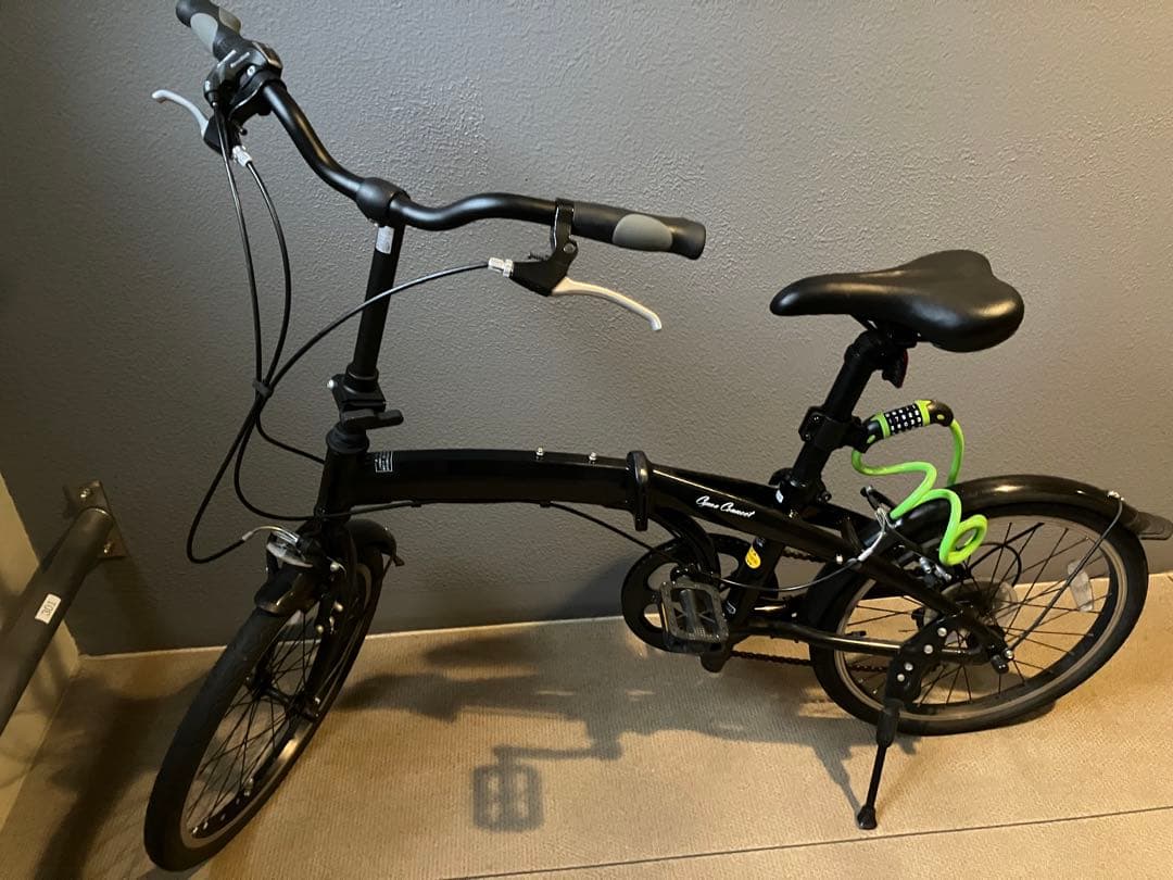 折りたたみ自転車 ブラック