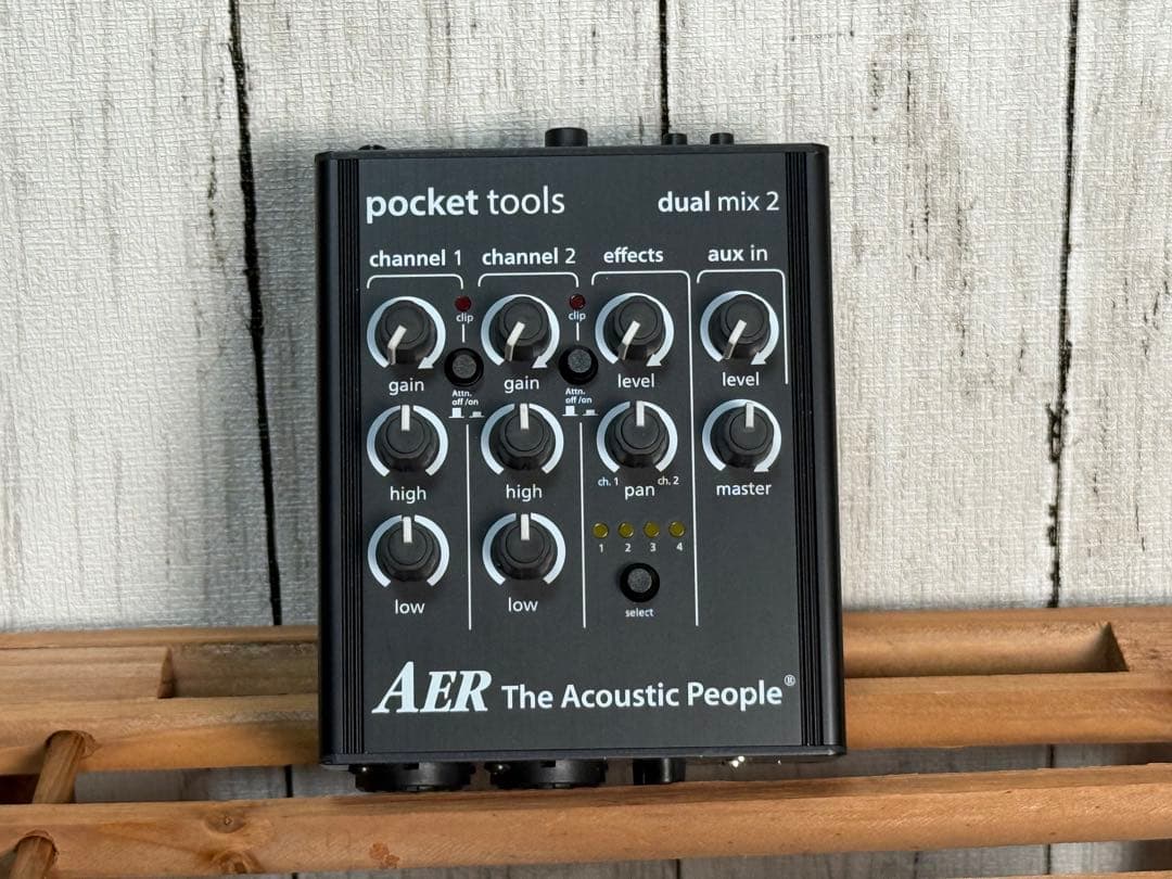 ［リュウ］【アコギ DIプリアンプ】AER dual mix 2