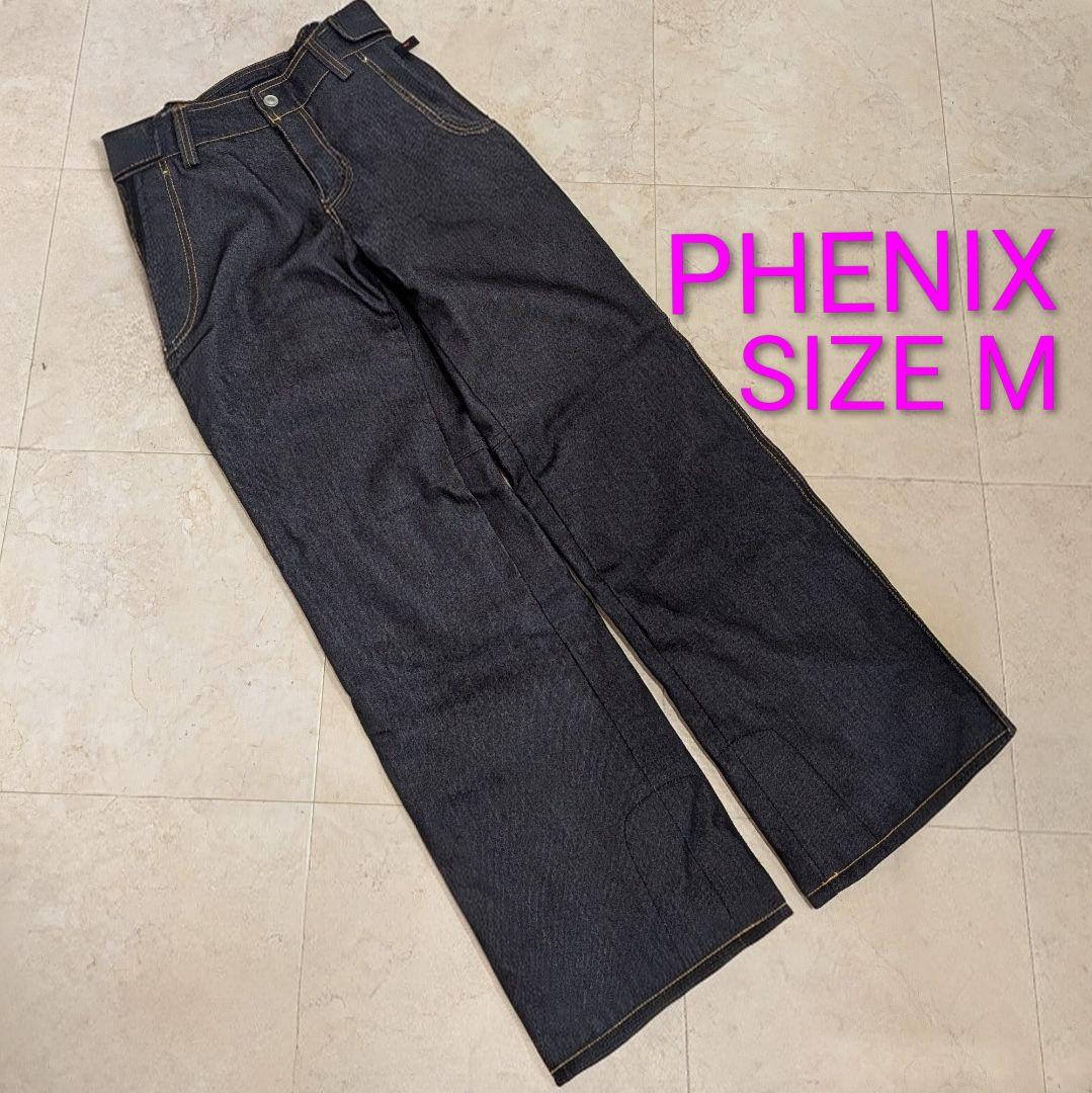 未使用級 phenix スキーウェア 下 パンツ ズボン デニム レディース M