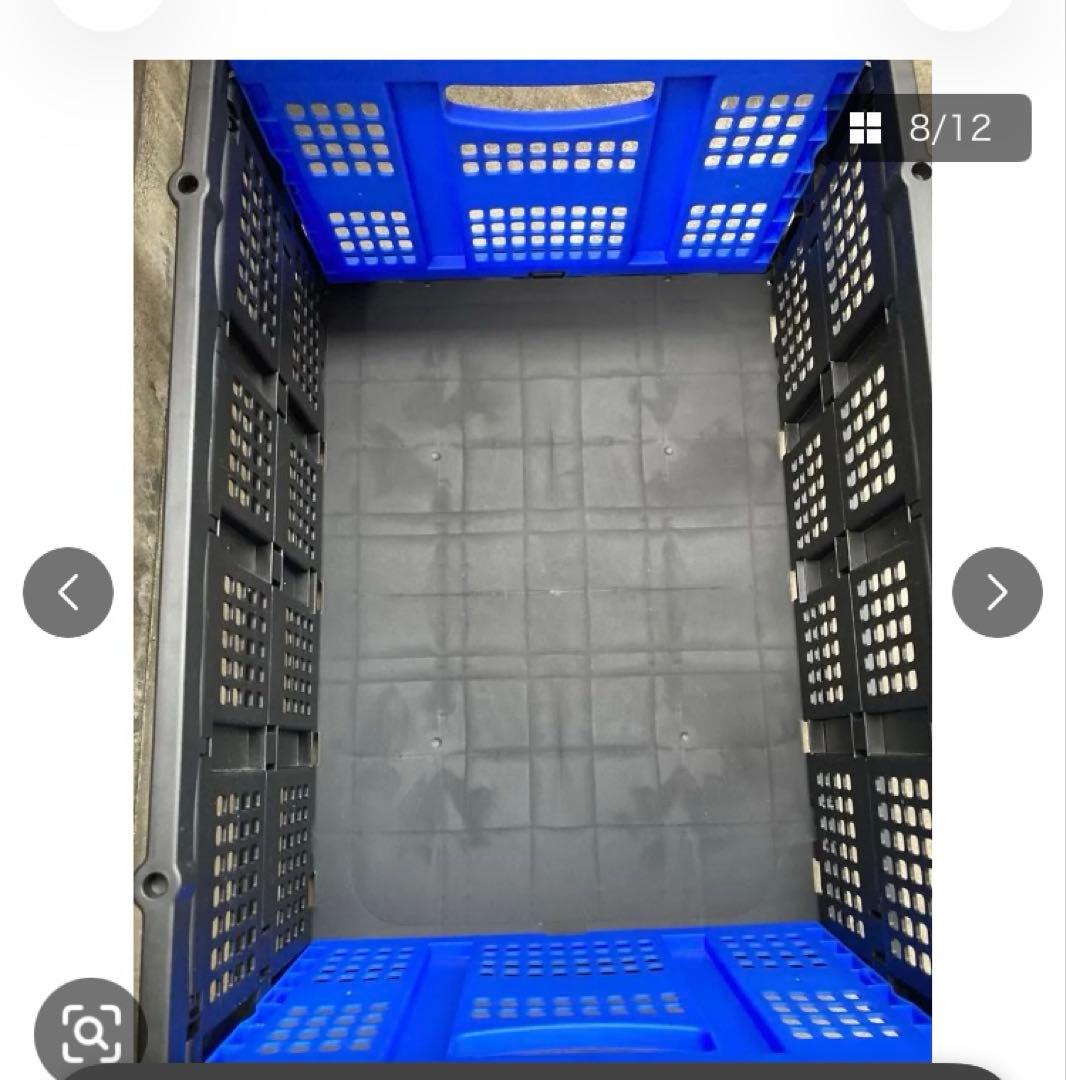 【楽天】万能折りたたみコンテナカート/コンテナのみ出品40×56×26㎝