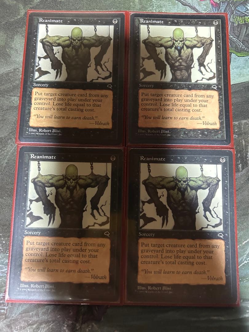 MTG 再活性　英語4枚セット