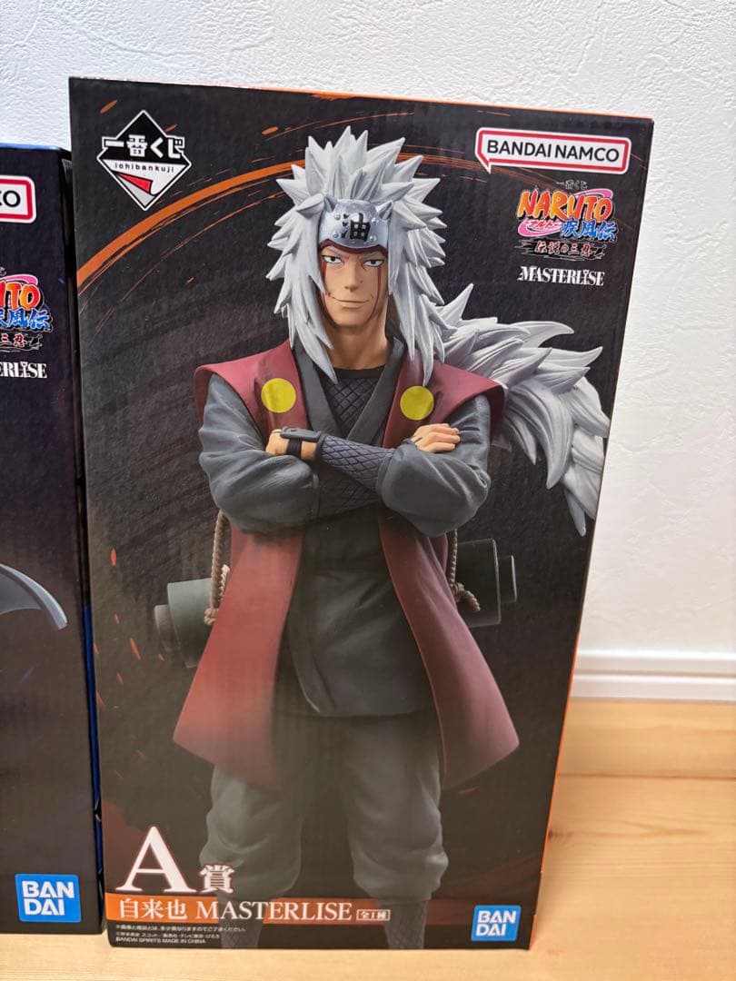 一番くじ NARUTO-ナルト- 疾風伝 伝説の三忍 A・B・C賞フィギュア