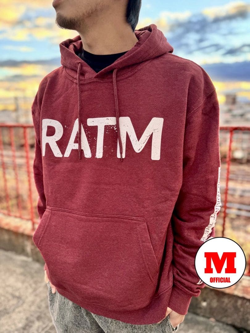 新品未使用 RAGE AGAINST THE MACHINE パーカー Mサイズ