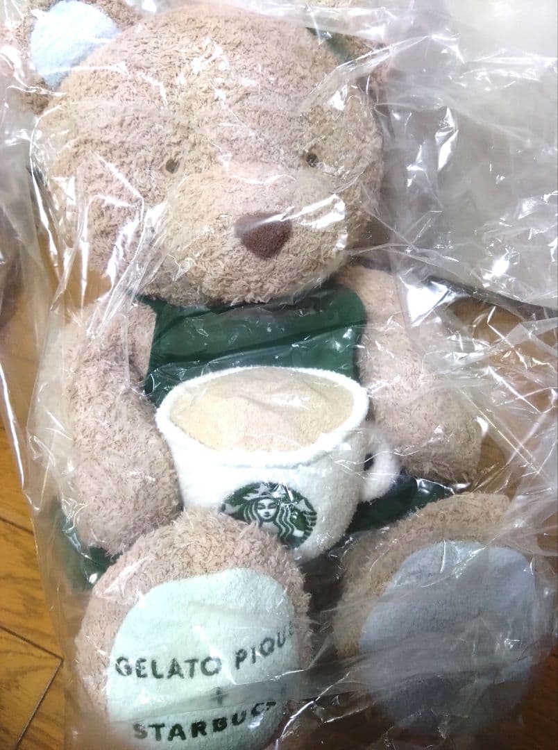 GELATO PIQUE スターバックス クマ ぬいぐるみ　ティッシュケース
