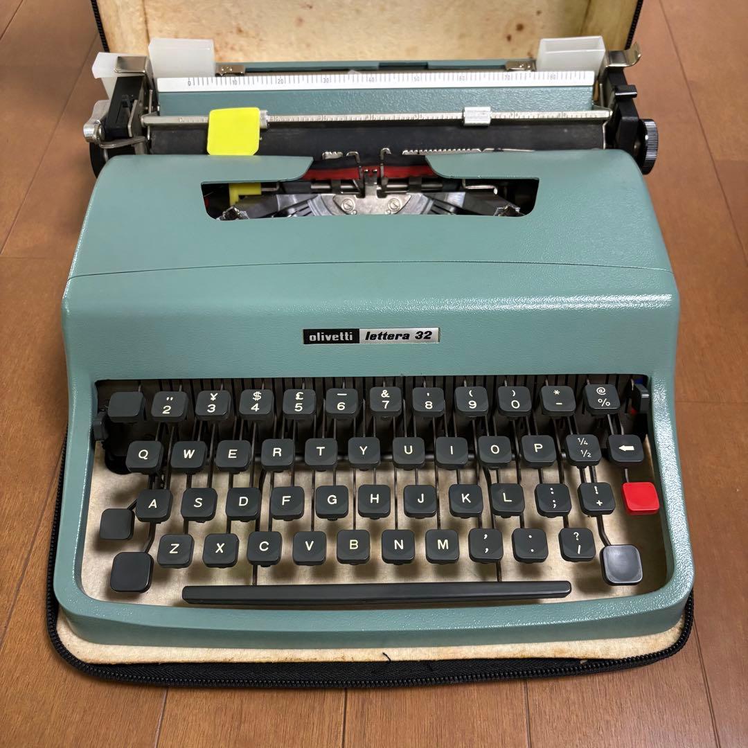 【動作確認済】Olivetti Lettera 32 タイプライター