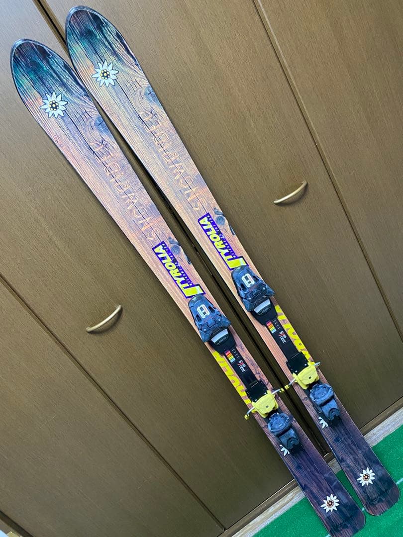 希少 rider スキー板　160cm tyrolia650 山スキー