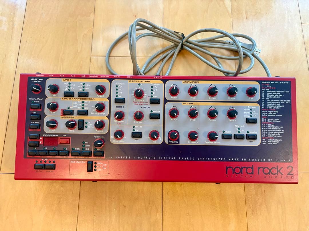 CLAVIA NORD RACK 2 バーチャルアナログシンセサイザー