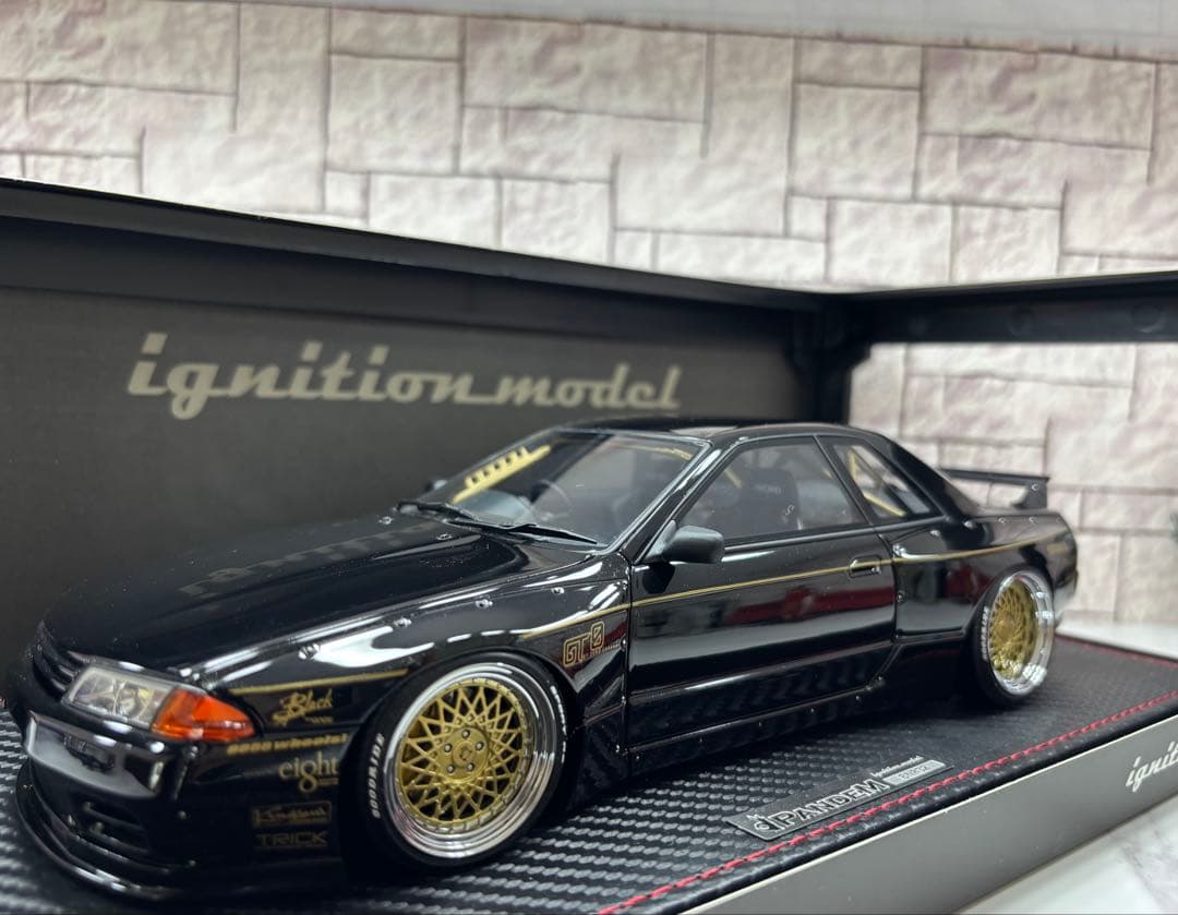 1/18ミニカー　イグニッションモデル　R32パンデムGTR【新品】ブラック