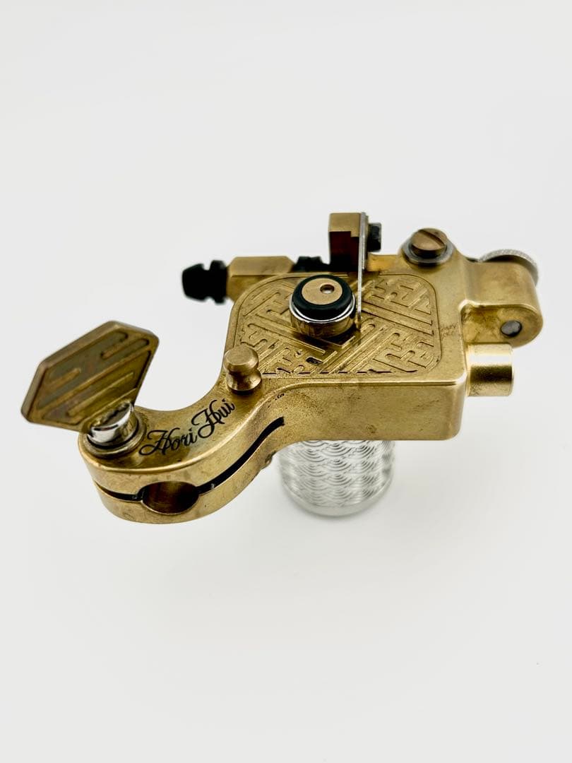 【ストローク:2.5-4mm】Hori Hui タトゥーマシン 高精度 真鍮製