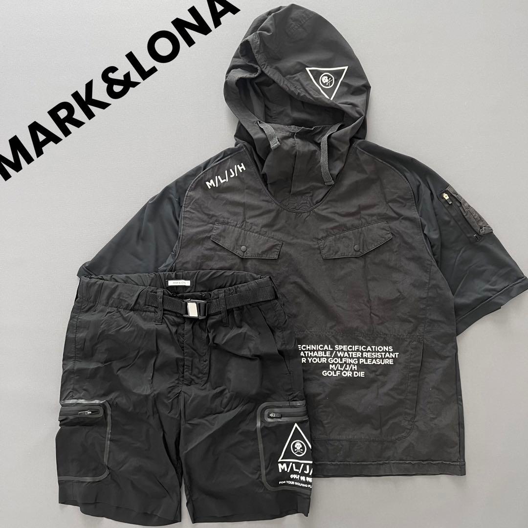 MARK&LONA マークアンドロナ　セットアップ　パーカー　パンツ　ナイロン