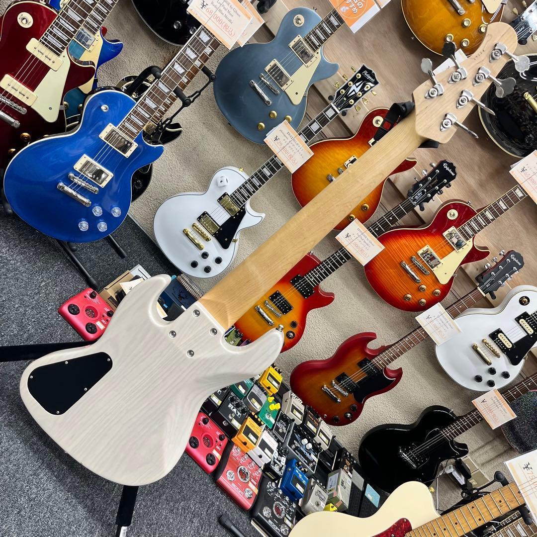 【11285】Bacchus 6弦ベース HJB6-STANDARD/ASH