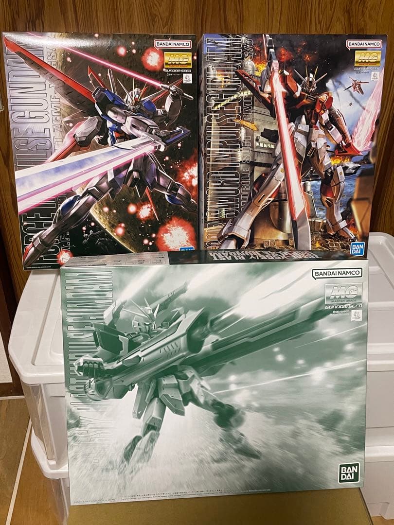 こ*ぇ様 ガンプラ MG フォースインパルス ソードインパルス ブラストインパル